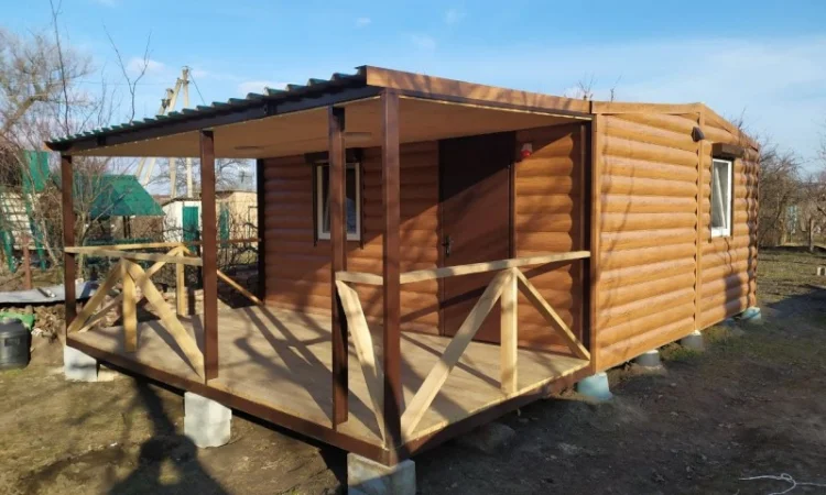 Дачний будинок 25 м² з терасою - фото № 17