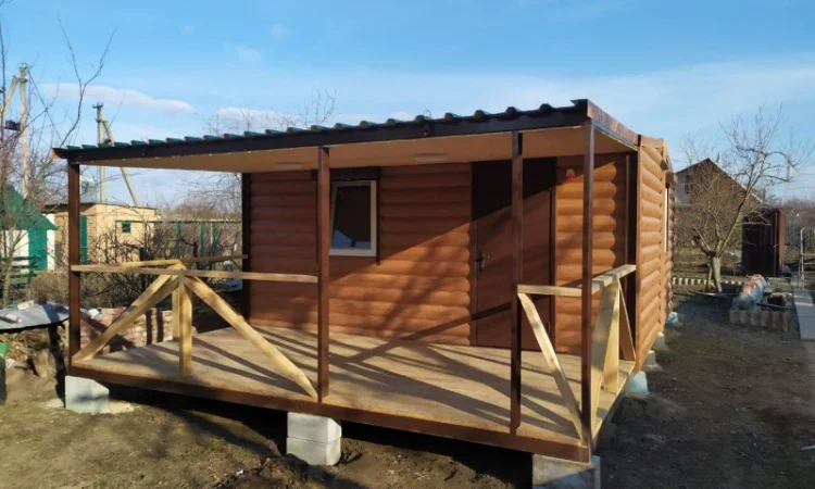 Дачний будинок 25 м² з терасою - фото № 16