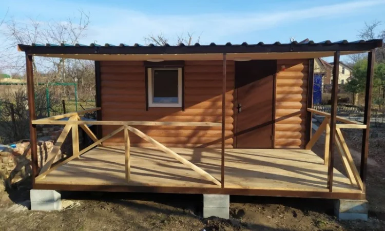 Дачний будинок 25 м² з терасою - фото № 15