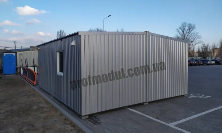 Модульное офисное здание для установки на площадках - фото № 1
