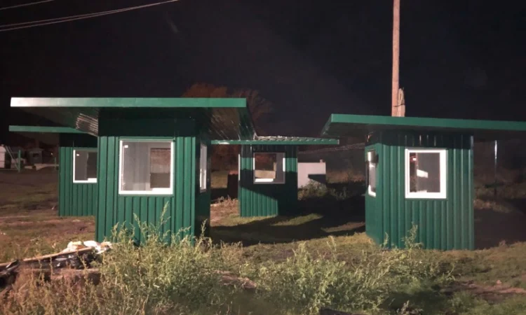 Пункт спостереження на основі зварного каркаса - фото № 1