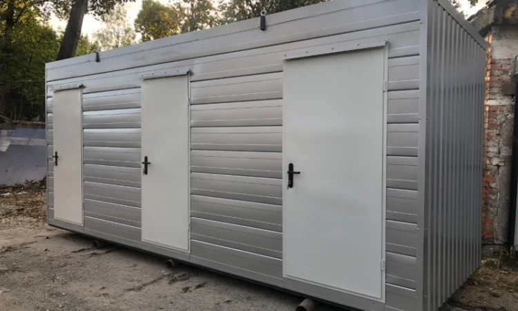 Мобільний туалет 6*2м для дачі або заходу - фото № 2