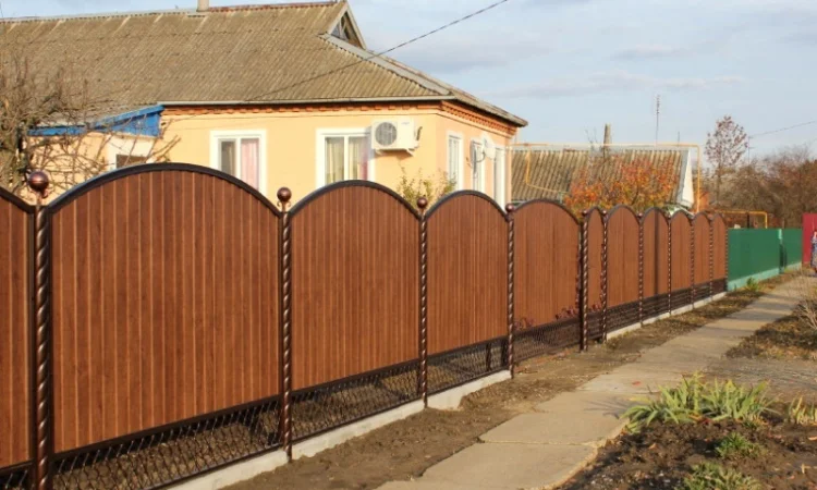 Ворота та огорожі для вашого дому - фото № 13