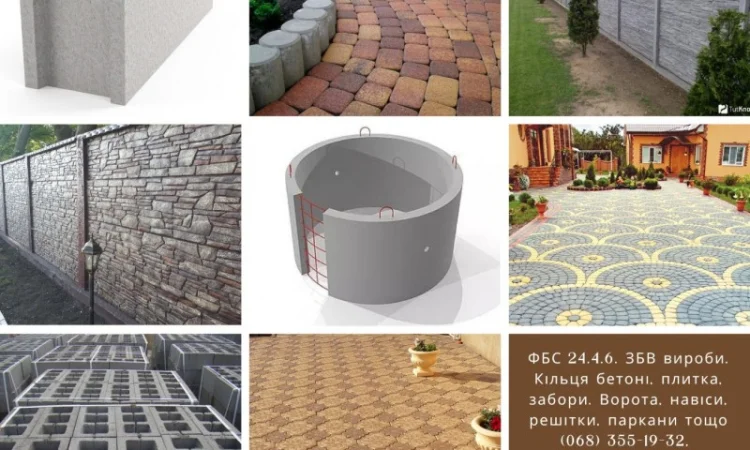 ФБС 24.4.6. Бетонные изделия. Кольца бетонные - фото № 1