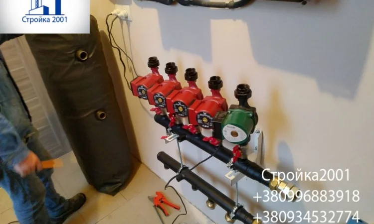 Монтаж системи опалення в приватному будинку - фото № 5