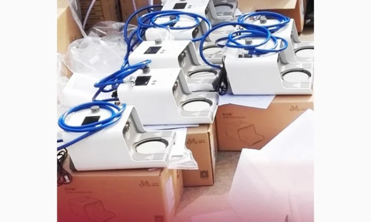 Аппарат для кислородной терапии OH-70C с увлажнением - фото № 1