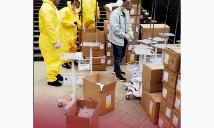 Аппарат для кислородной терапии OH-70C с увлажнением - фото № 2