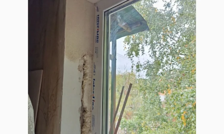 Качественный ремонт откосов после установки окон в Киеве - фото № 3