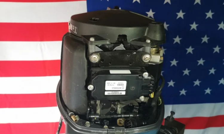 Лодочный мотор Yamaha - 40 в продаже - фото № 4