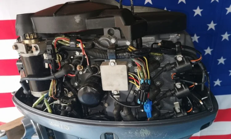 Лодочный мотор Yamaha - 40 в продаже - фото № 5