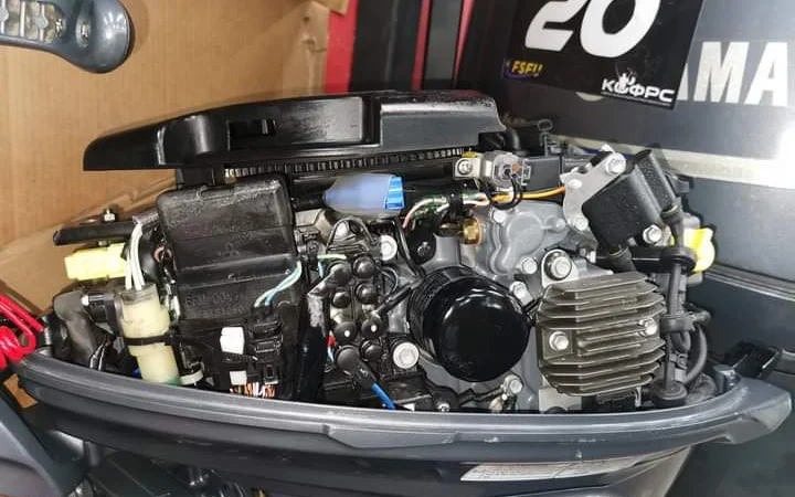 Продается лодочный мотор Yamaha - 25 б/у - фото № 4