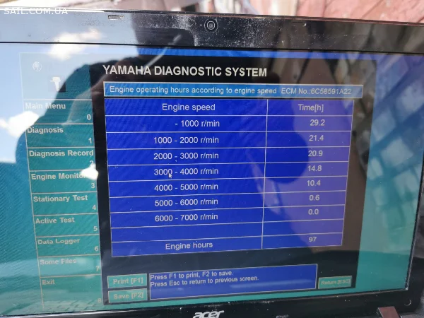 Продается лодочный мотор Yamaha - 60 б/у - фото № 5