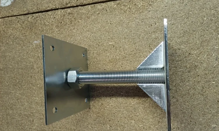 Пластина для кріплення балки 170×35×2 мм оцинкована - фото № 5