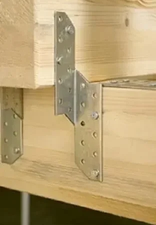 Пластина для кріплення балки 170×35×2 мм оцинкована - фото № 17