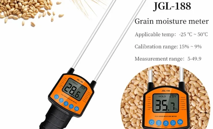 Цифровой вологомер JGL 188 для измерения влажности - фото № 1