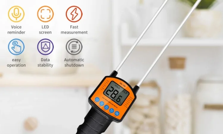 Цифровой вологомер JGL 188 для измерения влажности - фото № 3