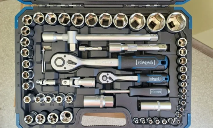 Набор инструментов SCHEPPACH SCH-41082-5 на 108 предметов - фото № 8