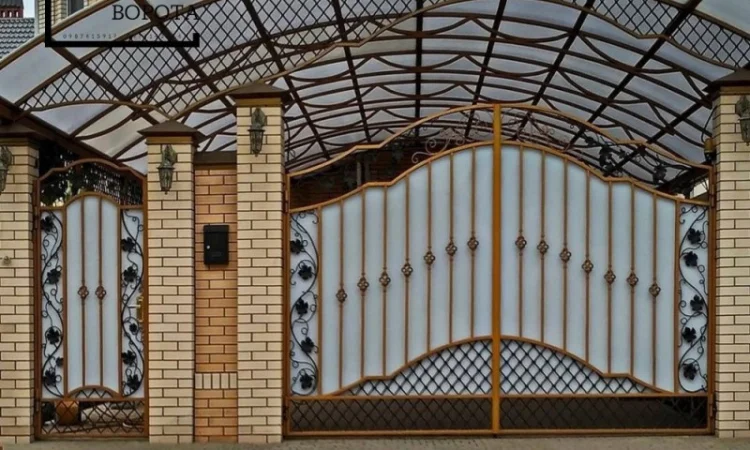 Паркани и ворота PRO – надежные бетонные решения для вашего участка - фото № 11