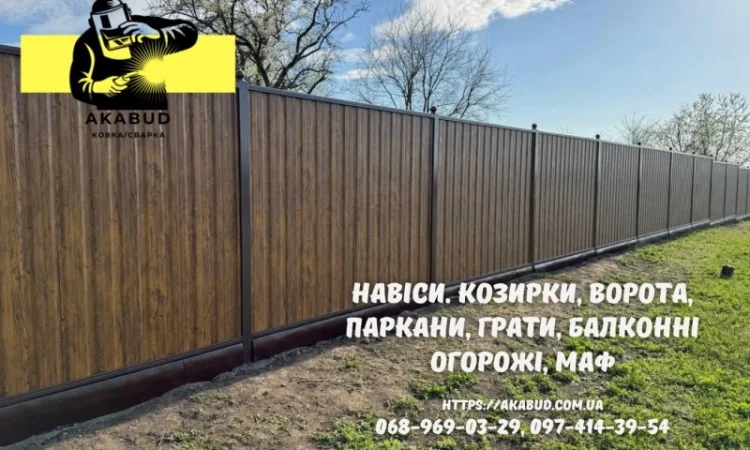 Изготовление и монтаж заборов, ворот и навесов от производителя - фото № 10