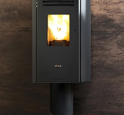 Пеллетные камины с воздушным отоплением из Италии - фото № 9