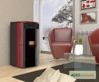 Пеллетные печи с водяным контуром из Италии - фото № 3