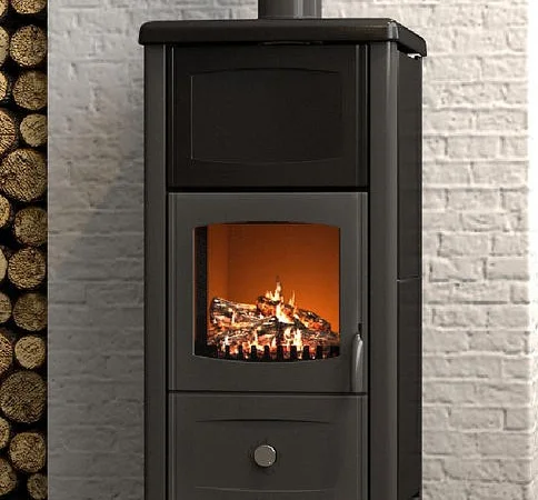 Камины на дровах с водяным контуром из Италии - фото № 1