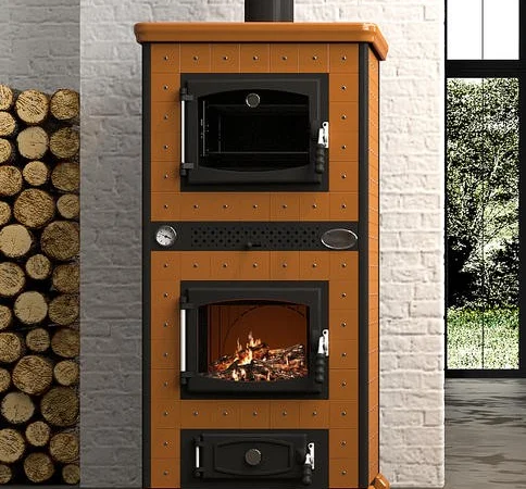 Камины на дровах с водяным контуром из Италии - фото № 3