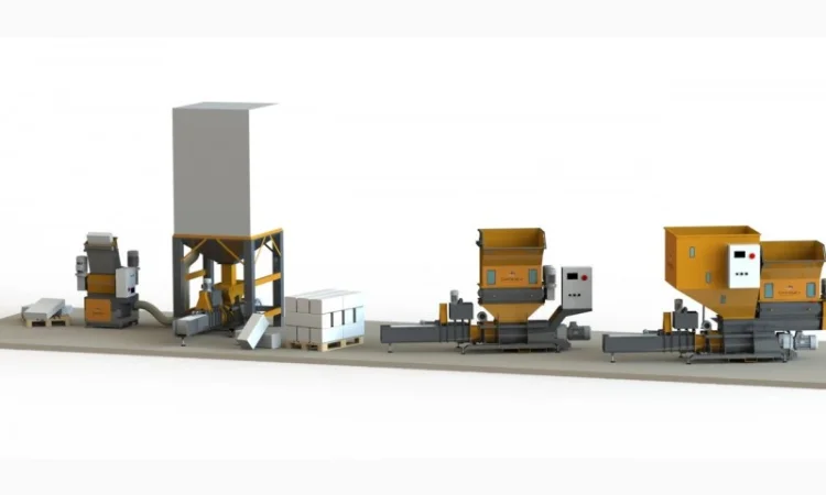 Компактор TAURUS-485 с двойным бункером для уплотнения отходов - фото № 3