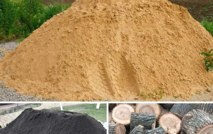 Песок, щебень и дрова в Луцке - фото № 1