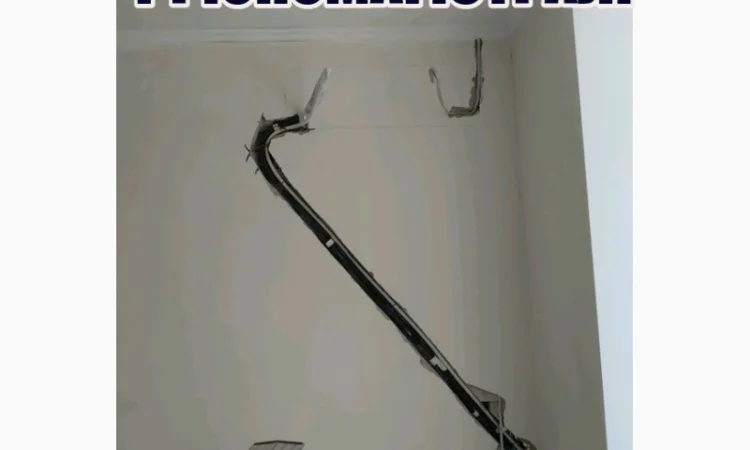 Закладка магістралі для кондиціонера в Києві - фото № 1