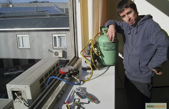 Заправка кондиционеров фреоном R410, R22, R32 в Киеве - фото № 7