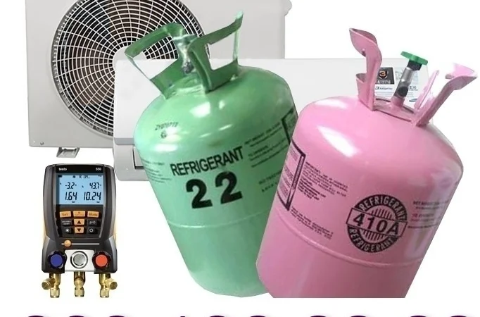Заправка кондиционеров фреоном R410, R22, R32 в Киеве - фото № 2