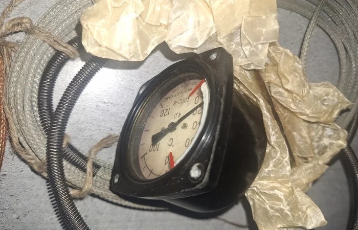 Виброустойчивый манометрический термометр ТПП2-В - фото № 1