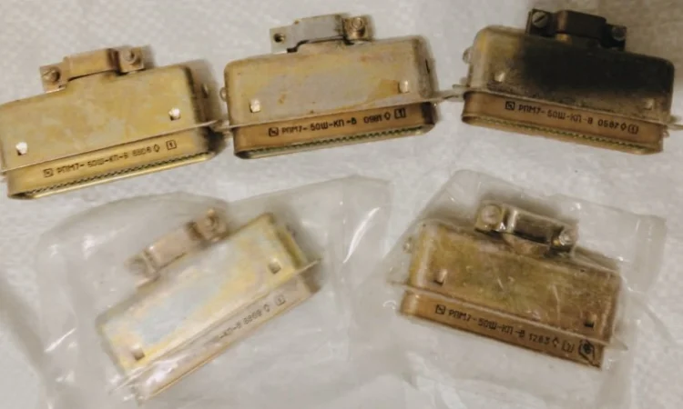 Вилка кабельная РПМ7-50Ш-КП-В с прямым кожухом - фото № 1