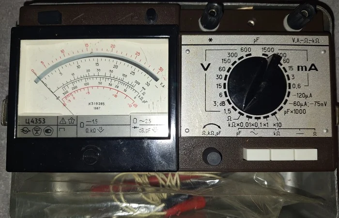 Електровимірювальний прилад Ц4353 - фото № 1