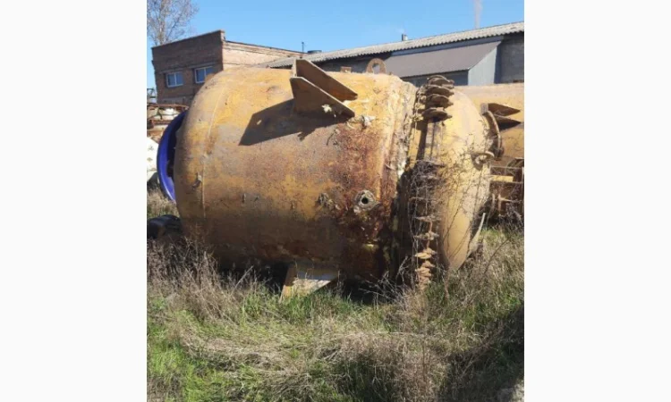 Эмалированный химический реактор Серн 6,3 м³ с мешалкой - фото № 4