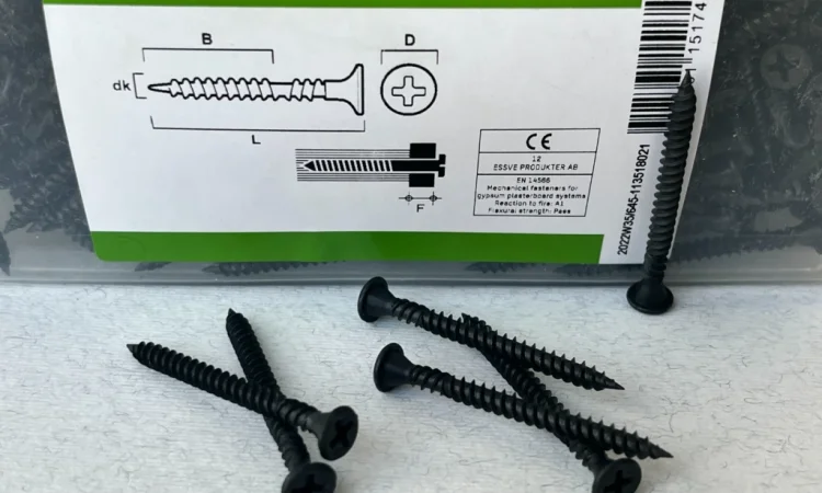 Саморіз ESSVE 3.9*45 мм для гіпсокартону - фото № 3