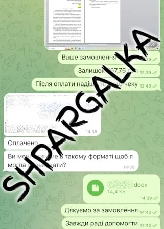 Проверка бакалаврской работы на антиплагиат на заказ в Украине - фото № 16