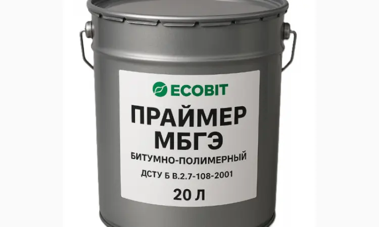 Грунтовка МБГЭ Ecobit ДСТУ Б В.2.7-108-2001 ( ГОСТ 32870-2014 ) 20 л - фото № 1