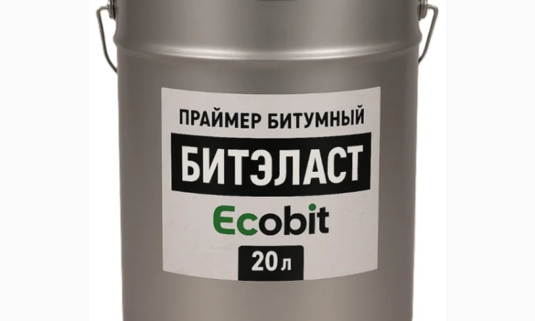 Бітумна ґрунтовка (праймер) Бітеласт ЕКОбіт ДСТУ Б В.2.7-108-2001 - фото № 1