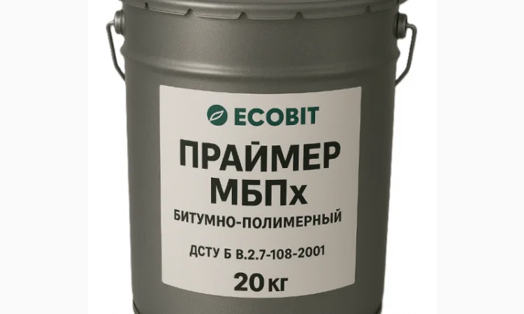 Грунтовка МБПх Ecobit 20 л для рулонных материалов - фото № 1