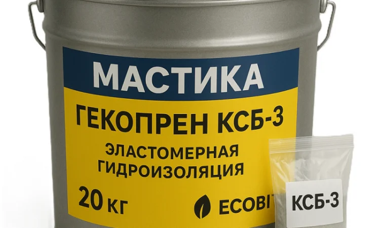 Гекопрен КСБ-1 Ecobit – эластомерная гидроизоляция для надежной защиты - фото № 6
