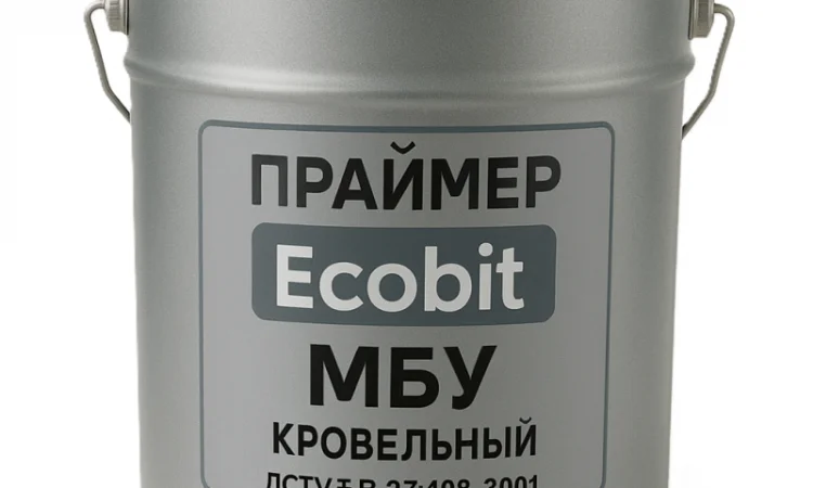 Праймер МБУ Ecobit кровельный 20 л по ДСТУ Б В.2.7-108-2001 - фото № 1