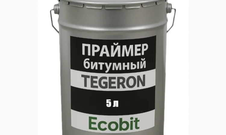 Тегерон Праймер Ecobit ведро 5 л для гідроізоляції - фото № 2