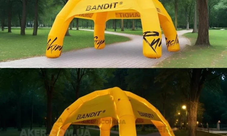 Надувные арки и надувные тенты для мероприятий - фото № 2