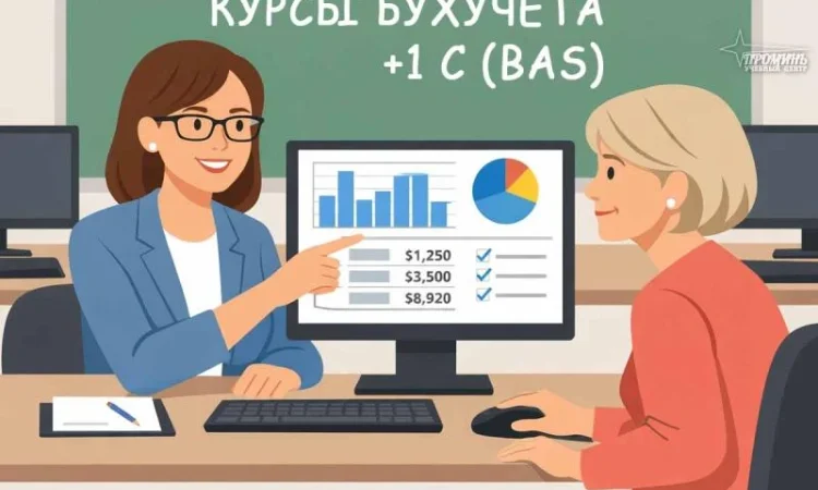 Курс «Бухгалтерия + 1С (BAS)» для начинающих - фото № 3