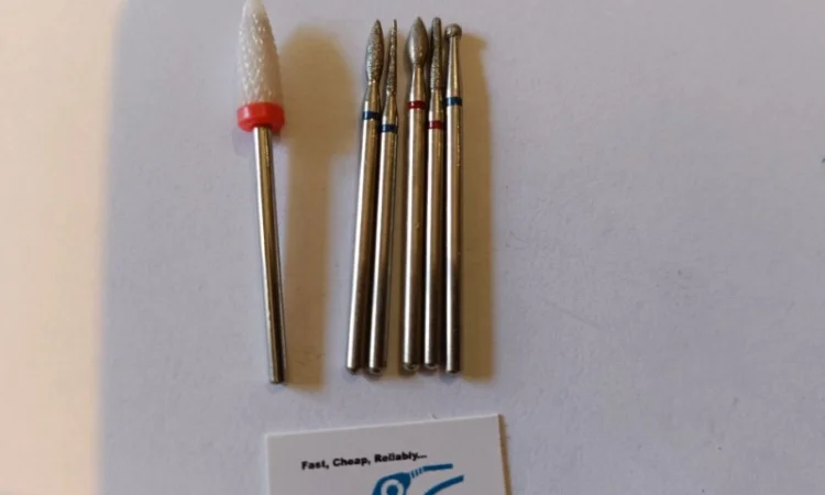 Набор маникюрных фрез SA-1000 (6 штук) - фото № 1