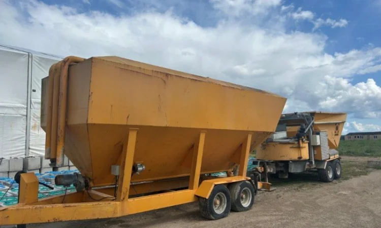 Б/в мобильный БСУ Fibo Intercon 15 м3/час с цементным силосом - фото № 4