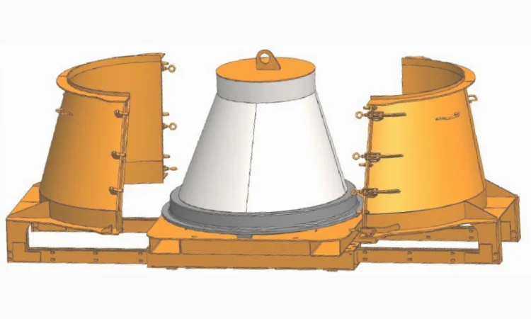 Обладнання для виробництва конусних бетонних виробів - фото № 4