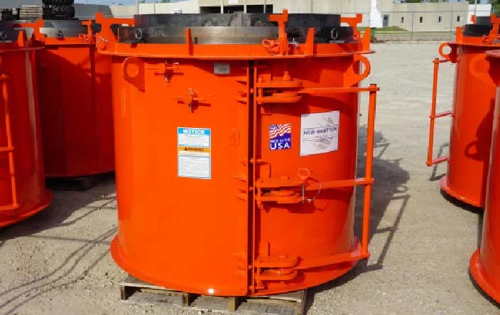 Устаткування для формування бетонних стояків люків - фото № 3